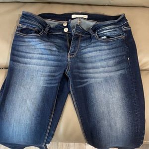 Day trip Virgo capris stretch worn twice